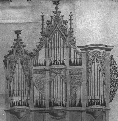 Entwurf fr die Orgel der Michaeliskirche